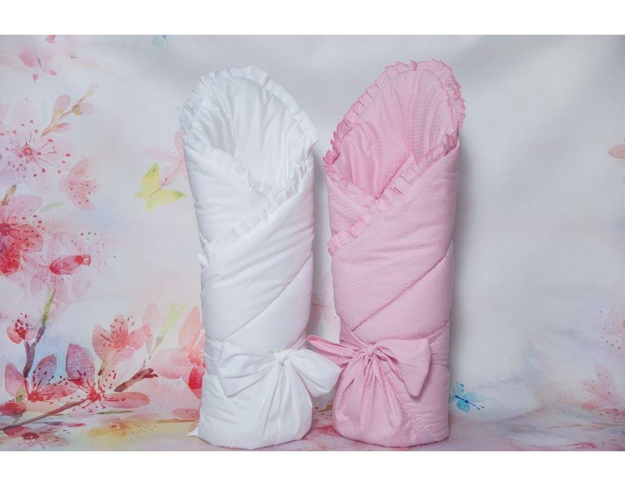 Конверт - одеяло на выписку – Солнышко, Р2015, весна, белый  